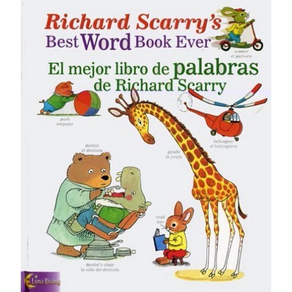Pre-Owned Richard Scarry's Best Word Book Ever/El Mejor Libro de Palabras de Richard Scarry (Paperback) 0873588746 9780873588744