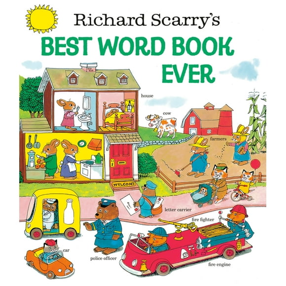 Richard Scarry's Best Word Book Ever (Hardcover)