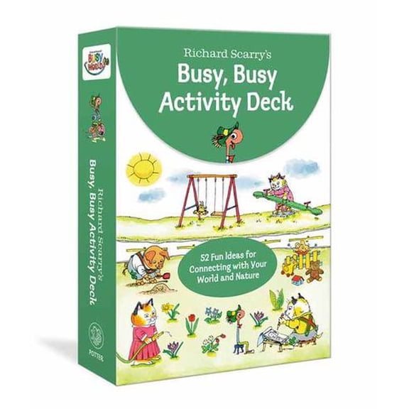 Richard Scarry's Busy, Busy Activity Deck: 52 Fun Ideas for Connecting with Your World and Nature