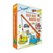 Richard Scarrys Busy Busy Board Books Richard Scarrys Busy Busy Boxed Set Busy Busy Airport; Busy Busy Cars and Trucks; Busy Busy Construction Site; Busy Bu, Paperback