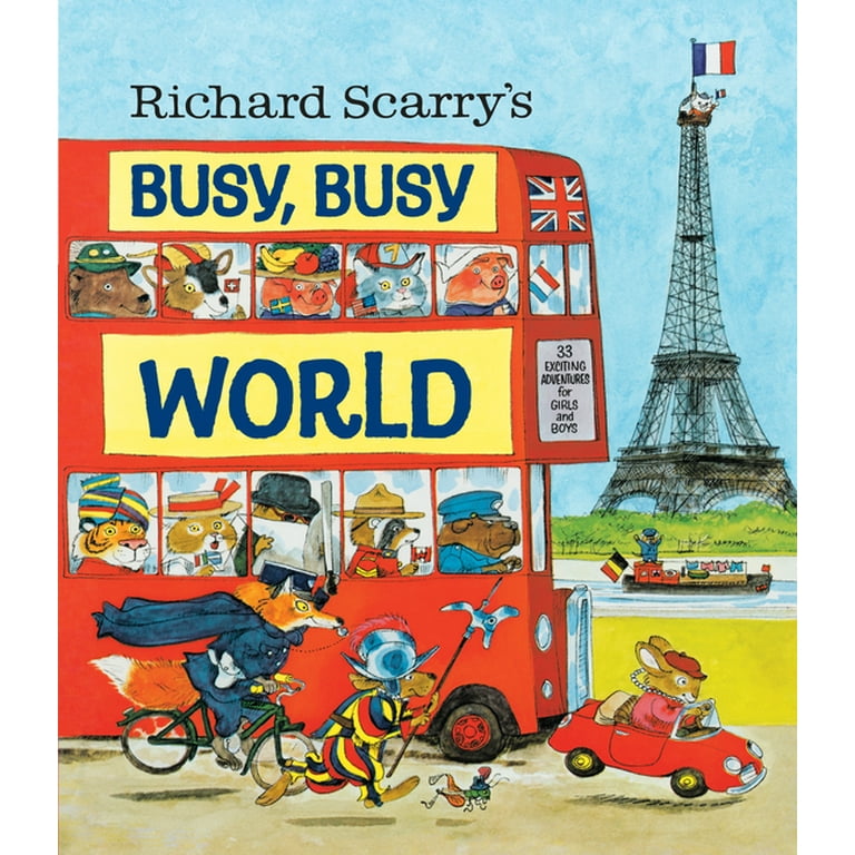 Richard Scarry's Busy, Busy World (Hardcover) 