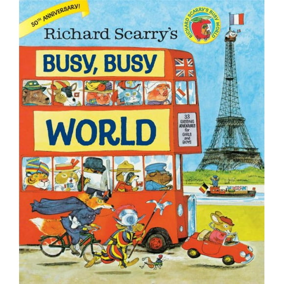 Richard Scarry's Busy, Busy World (Hardcover)