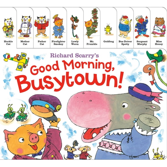 Richard Scarry's Good Morning, Busytown!, (Board Book)