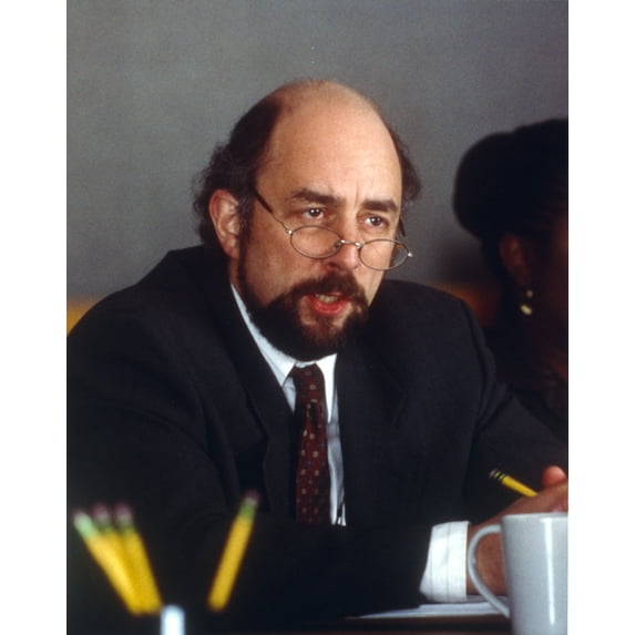 Richard Schiff in Black Coat Portrait Photo Print (24 x 30)