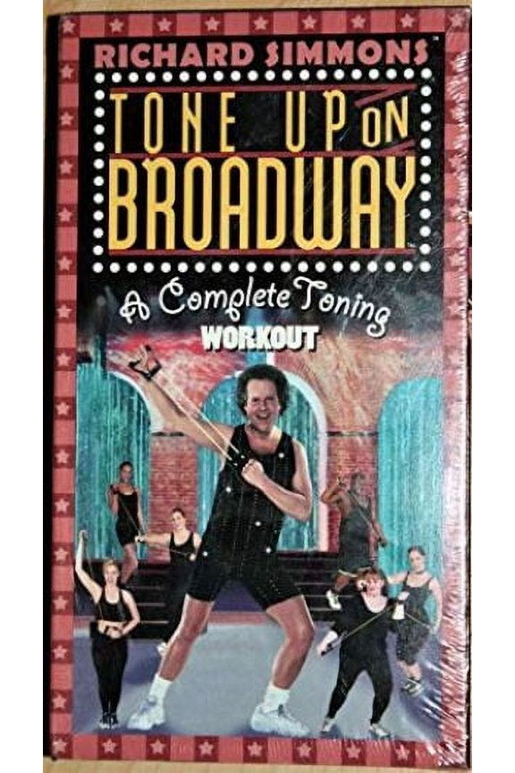 Richard Simmons Tone Up On Broadway: A Complete Toning Workout (VHS Tape)