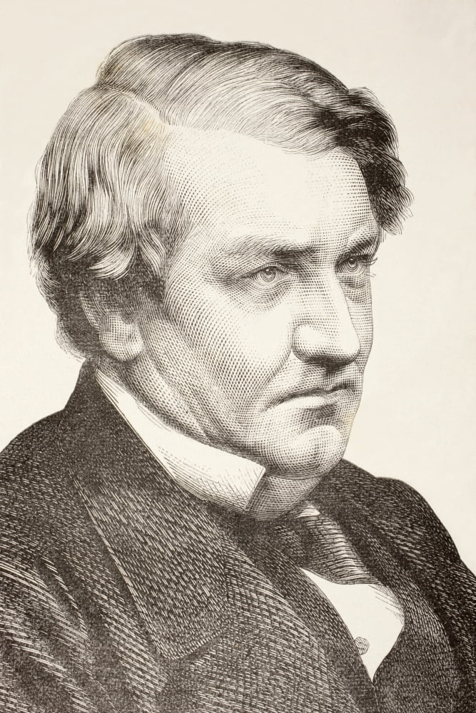 Richard Southwell Bourke 6Th Earl Of Mayo 1822 To 1872 Irish Statesman From A 19Th Century Illustration Canvas Art - Ken Welsh Design Pics (22 x 34)