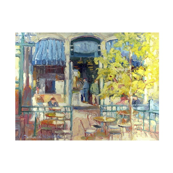 Richard Wallich 'Denver' Canvas Art