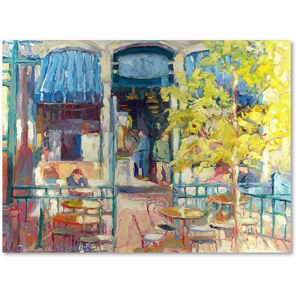 Impressionist Landscape Canvas Print with Wooden Frame, 18" x 24"