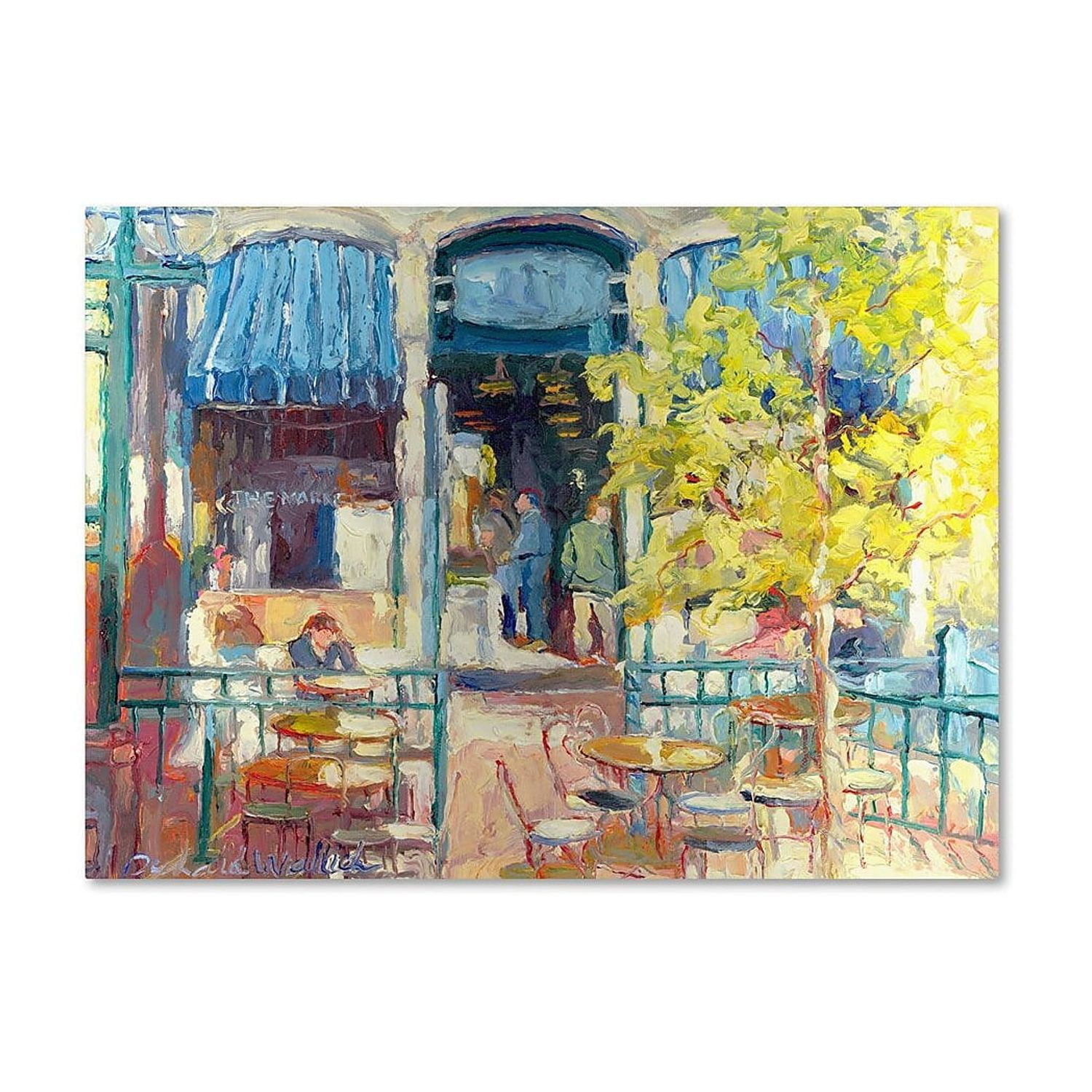 Richard Wallich 'Denver' Canvas Art
