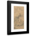 thumbnail image 1 of Richard Westall 8x14 Black Modern Framed Museum Art Print Titled - The Birth of Christ (Before 1836), 1 of 5