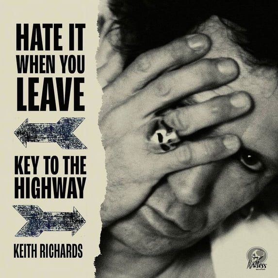 Keith Richards – Hate It When You Leave / Key To The Highway 7" red vinyl