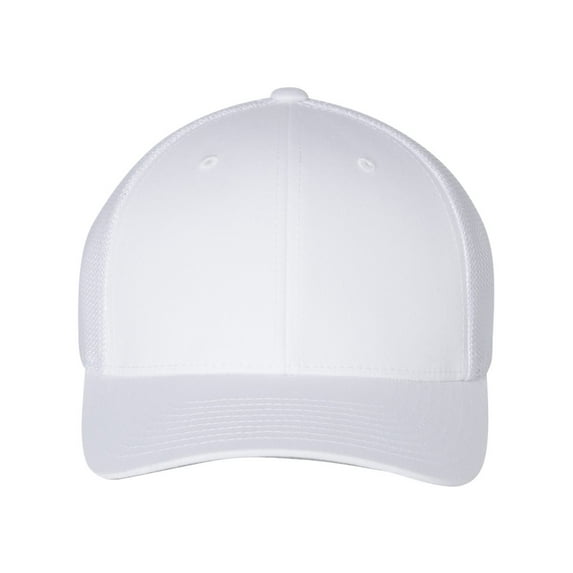 Richardson 110 Fitted Trucker with R-Flex Caps - White