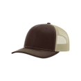 thumbnail image 1 of Richardson - 112+ R-Flex Adjustable Trucker Cap - 112PL - Brown/ Khaki, 1 of 2