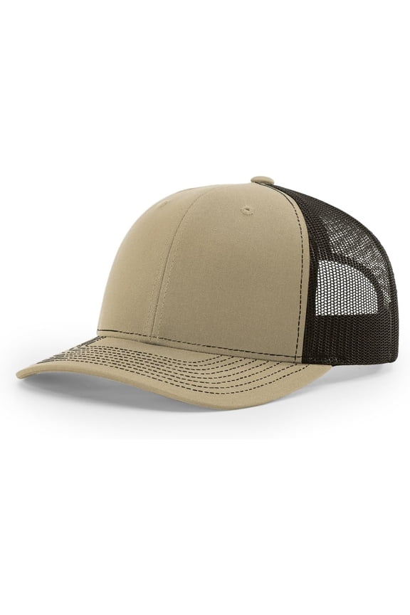 Richardson 112 Trucker Hat - Premium Blank Baseball Cap, Adjustable Snapback Hat - Structured Six Panel Richardson Blank Hats