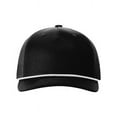 thumbnail image 1 of Richardson 112FPR Rope Trucker Cap-BLACK/ WHITE, 1 of 3