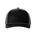 thumbnail image 1 of Richardson 112FPR Rope Trucker Cap-Black/ Charcoal, 1 of 3
