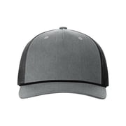 112FPR Split Heather Grey/Black w/ Black Rope OSFM