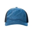 thumbnail image 1 of Richardson 112PFP Printed Five-Panel Trucker Cap-Realtree Fishing Light Blue/ Navy, 1 of 3
