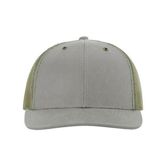 Richardson 112WF Oil Cloth Trucker Cap-Khaki/ Loden