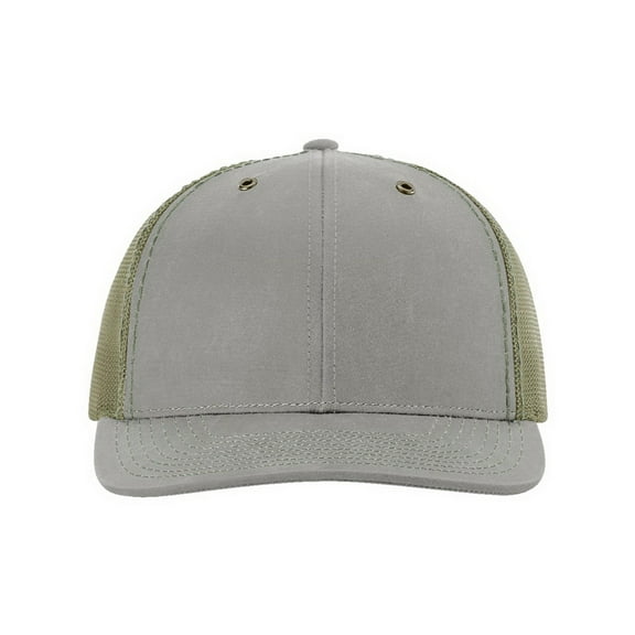 Richardson 112WF Oil Cloth Trucker Cap-Khaki/ Loden