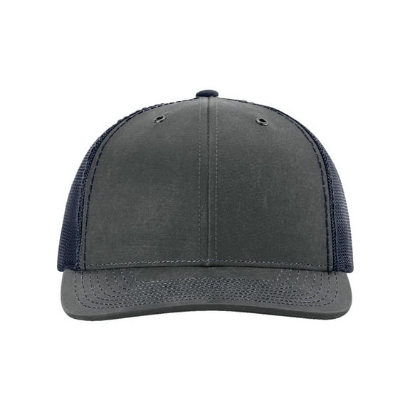 Richardson 112WF Oil Cloth Trucker Cap-Navy