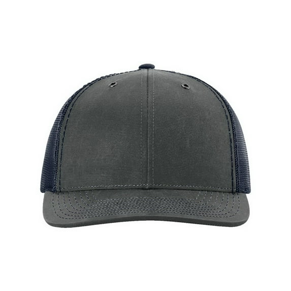 Richardson 112WF Oil Cloth Trucker Cap-Navy