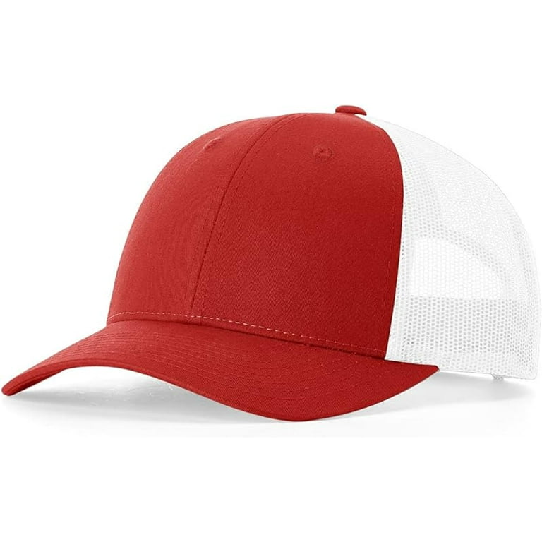Richardson 115 Low Profile Trucker Hat Snapback Cap Adjustable Baseball Hat Blank Hat Bulk Hats Walmart