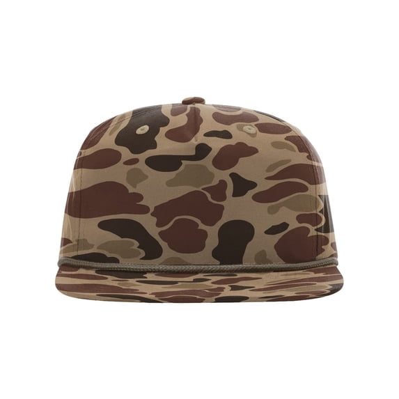 Richardson 256P Printed Umpqua Cap-Bark Duck Camo/ Brown