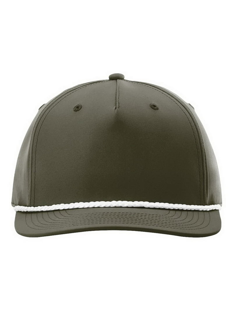 Richardson 258 Braided Performance Cap- Dark Olive Green