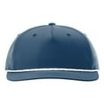 thumbnail image 1 of Richardson 5 Panel Classic Rope Cap (258), Size OSFM, Solid Light Blue/White, 1 of 4