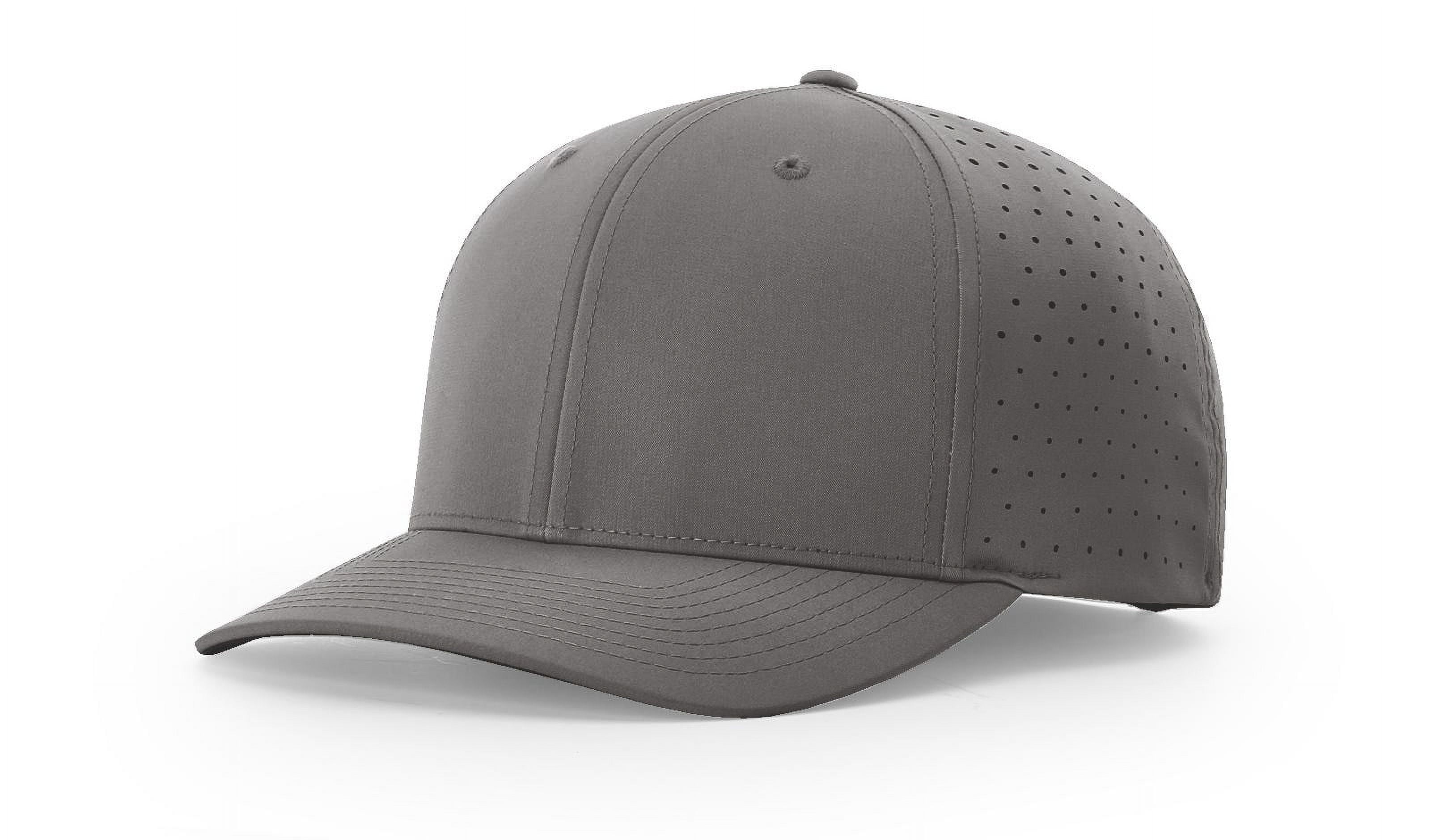 Richardson 632 Laser Perf R-Flex Adjustable Caps - Charcoal - Walmart.com
