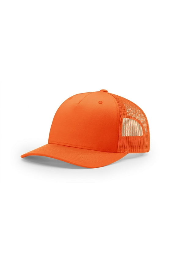 882FP Blaze Trucker Caps - Blaze Orange
