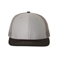 thumbnail image 1 of Richardson - Adjustable Snapback Trucker Cap - 112 - Grey/ Charcoal/ Black, 1 of 5