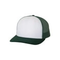 thumbnail image 1 of Richardson - Adjustable Snapback Trucker Cap - 112 - White/ Dark Green - Size: OSFM, 1 of 3