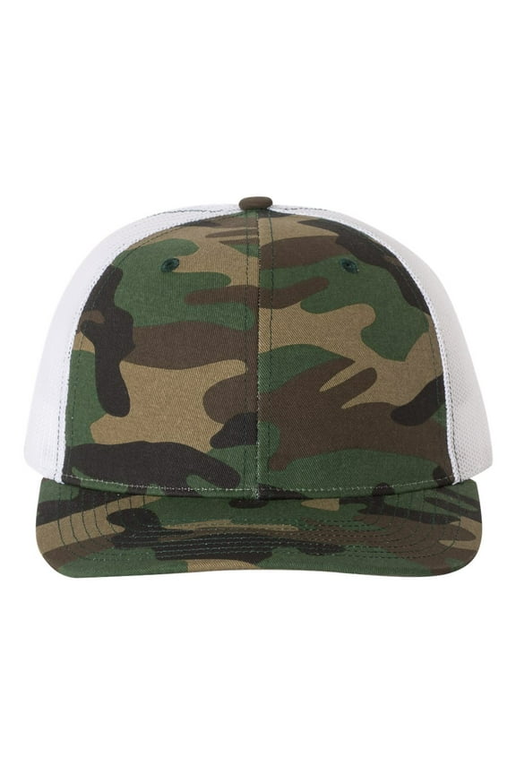 Patterned Snapback Trucker Cap
