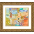 thumbnail image 1 of Richardson-Baughman, Janet 14x12 Gold Ornate Wood Framed with Double Matting Museum Art Print Titled - Duet Series II, 1 of 4