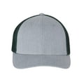 thumbnail image 1 of Richardson - Fitted Trucker with R-Flex Cap - 110 - Heather Grey/ Dark Green, 1 of 5