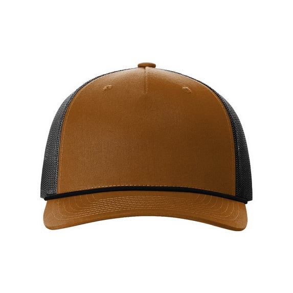 Richardson Five-Panel Trucker with Rope Cap