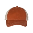 thumbnail image 1 of Richardson - Garment-Washed Trucker Cap - 111 - Texas Orange/ Khaki, 1 of 5