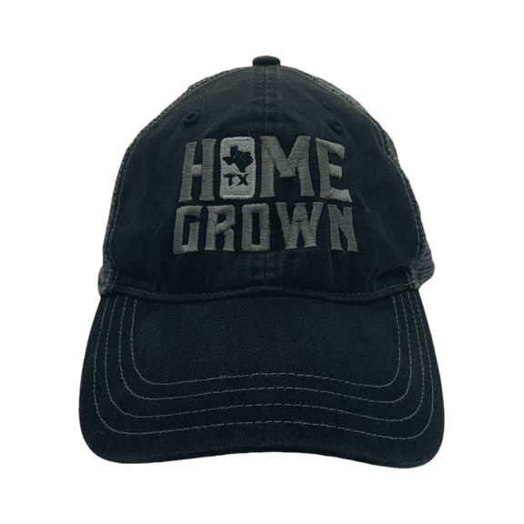 Richardson Local Yokel Home Grown Texas Statement Trucker Cap Black, Size M/L