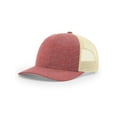thumbnail image 1 of Richardson - Low Pro Heather Trucker Cap - 115CH - Red Heather/ Birch, 1 of 5