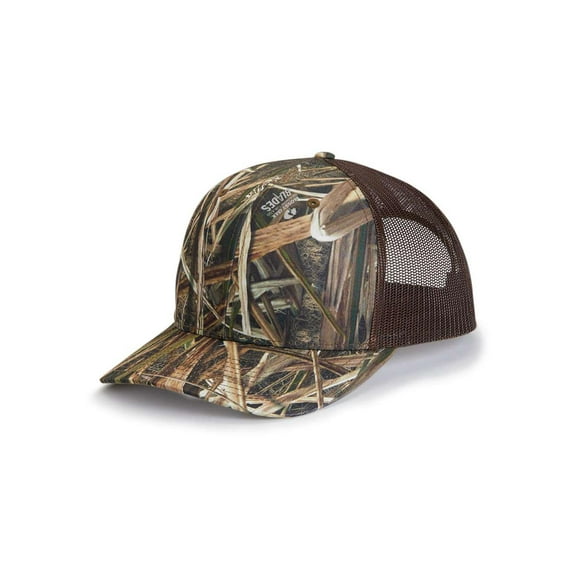 Richardson - Patterned Snapback Trucker Cap - 112P