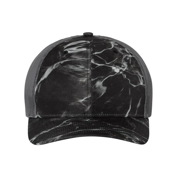 Richardson Patterned Snapback Trucker Cap | 112P