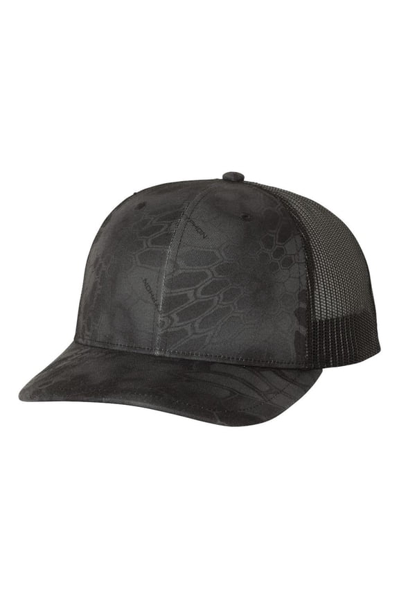 Patterned Snapback Trucker Cap