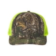 thumbnail image 1 of Richardson - Printed Trucker Cap - 112P - Realtree Edge/ Neon Yellow, 1 of 5
