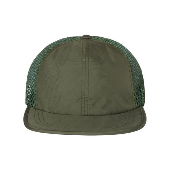 Richardson - Rouge Wide Set Mesh Cap - 935 - Olive - Size: Adjustable
