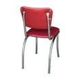 thumbnail image 1 of Lucy Diner Chair with 1" Pulled Seat-Color:Zodiac Burgundy, 1 of 3
