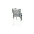 thumbnail image 1 of Richardson Seating Diner Chair with 1" Pulled Seat-Color:Cracked Ice Grey, 1 of 5