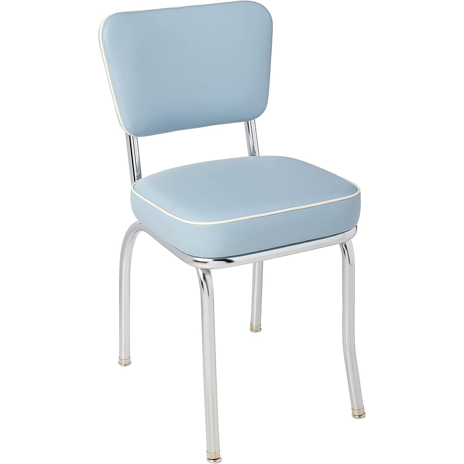 Richardson Indoor Furniture Retro Dining Chair with Cracked Ice