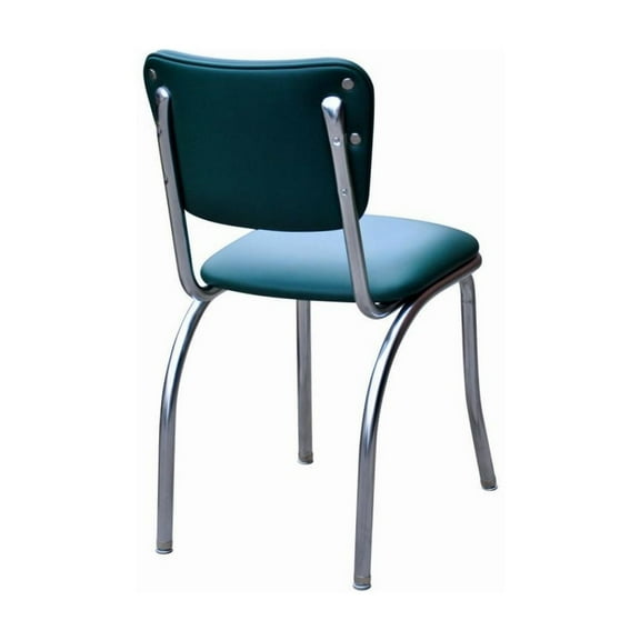Richardson Seating Diner Chair with 1" Pulled Seat-Color:Green